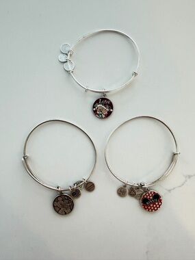 Alex and Ani Set of 3 Disney Bracelets